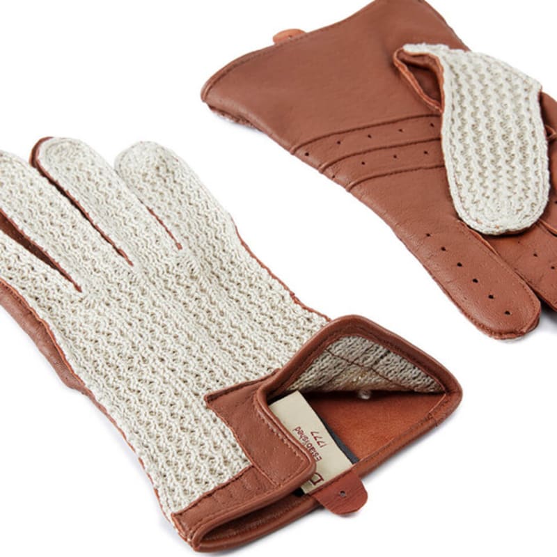 DENTS Lancaster Driving Gloves - Cognac