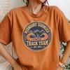 Midnight Zoomies Track Team T-shirt | Running Cat Graphic Tee