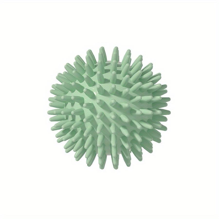 

2.36 Inch Spiked Squeaky Dog Toy Ball - Teething & Chew Toy, Interactive Play Toy for Small/Medium/Large Dogs & Puppies зелёный