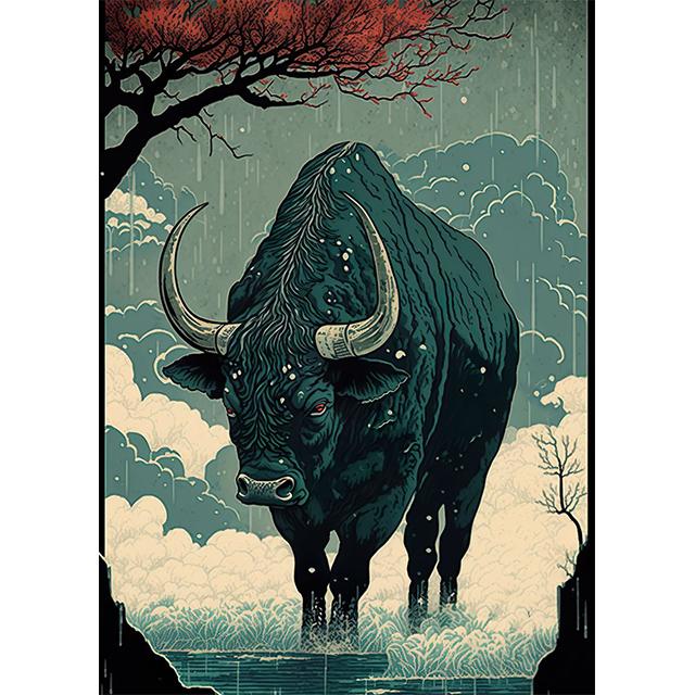 Asian Animals Zodiac Signs Japan China Prints Poster Canvas Painting Modern Wall Art Pictures for Living Room Bedroom Home Decor