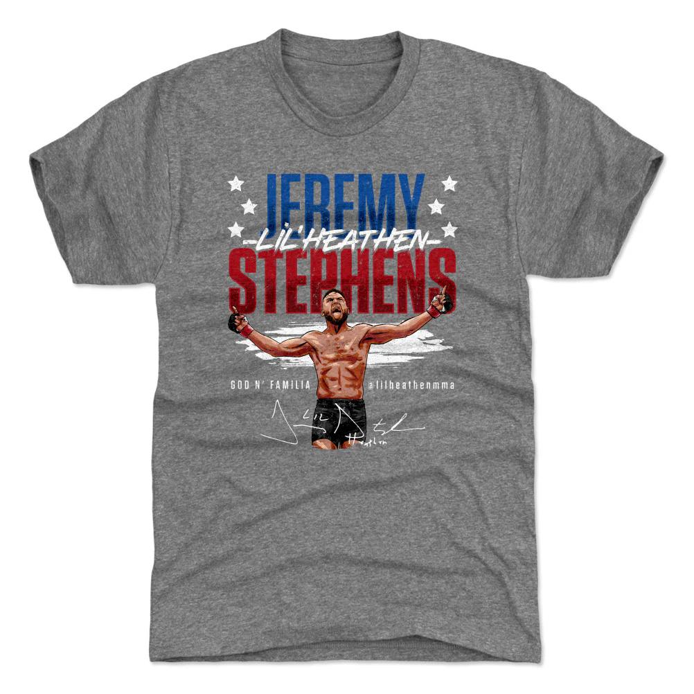 

2026 Summer UFC Jeremy Stephens Fighting Graphic Tshirt Women Sports Cotton Short Sleeve Loose Leisure Fitness Shirt Unisex 4XL