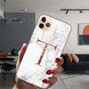 For Iphone 14 Plus 13 12 Pro Max 11 14promax Transparent Case Fashion Marble A To Z English Initial Letters Soft Silicone Cover