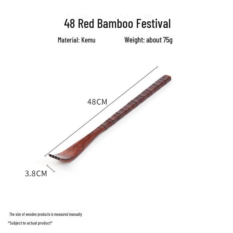 

Длинный деревянный рожок для обуви и чесалка от зуда – 75 см, не требует сгибания
