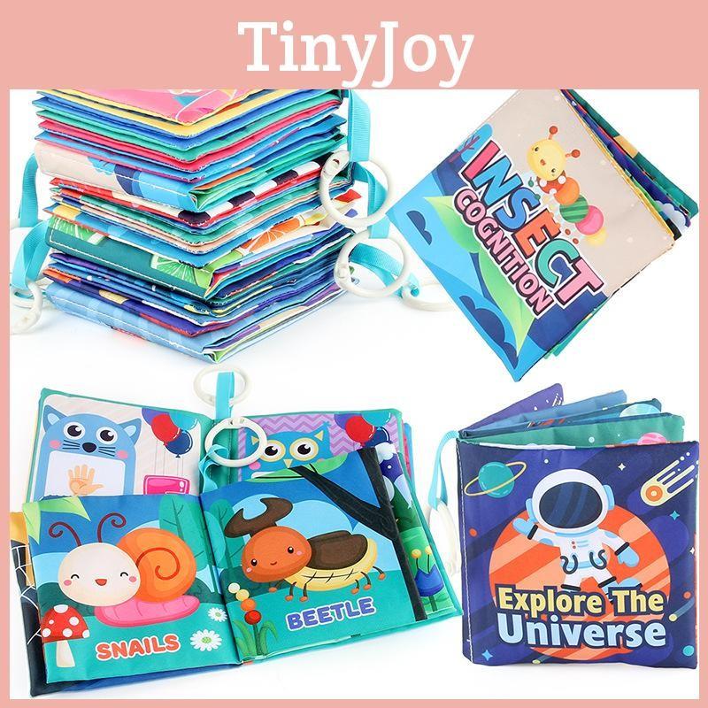 Infant Soft Fabric Cloth Book Babys Early Cognitive Educational Supplies