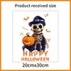 Halloween Window Cling Stickers for Kindergarten & Store Decor