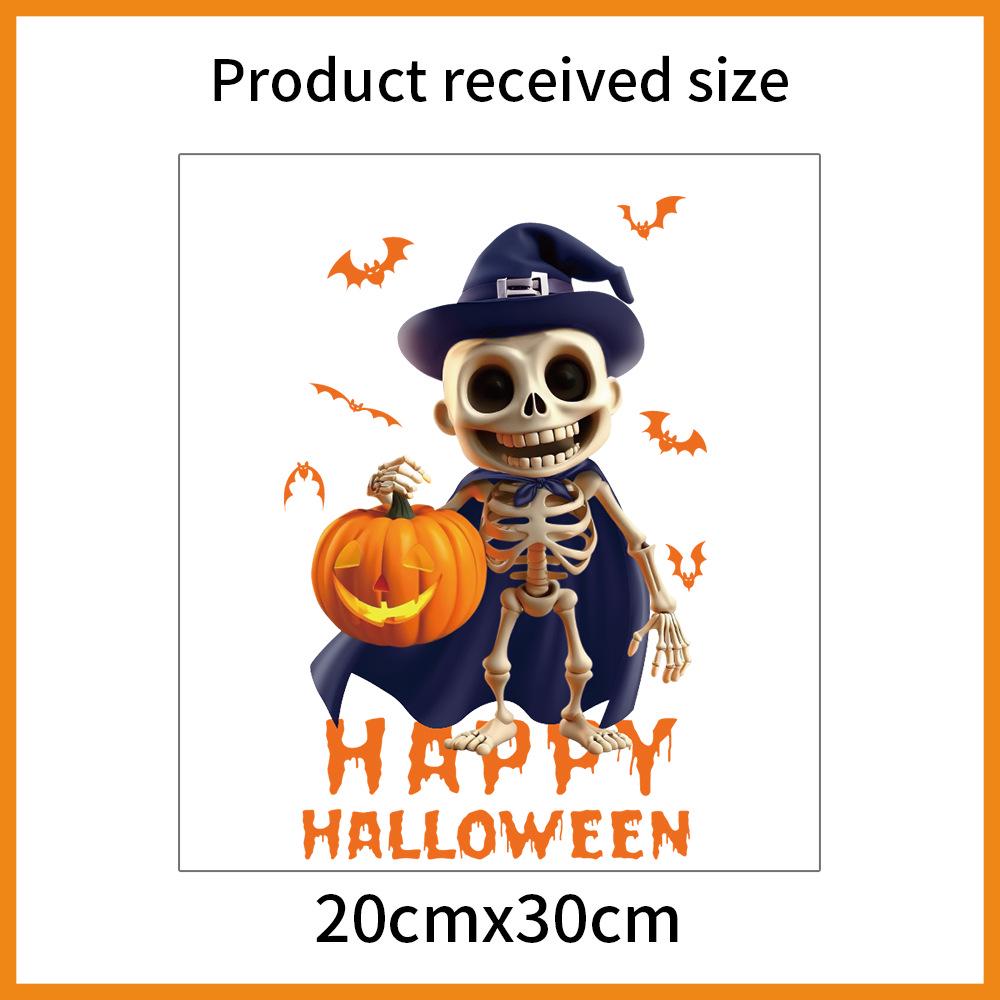 Halloween Window Cling Stickers for Kindergarten & Store Decor