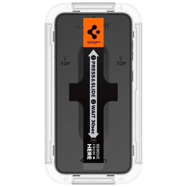 Szkło Do Etui + Aplikator Spigen Glas.tr Ez Fit Do Galaxy S23+, 2 Sztuki
