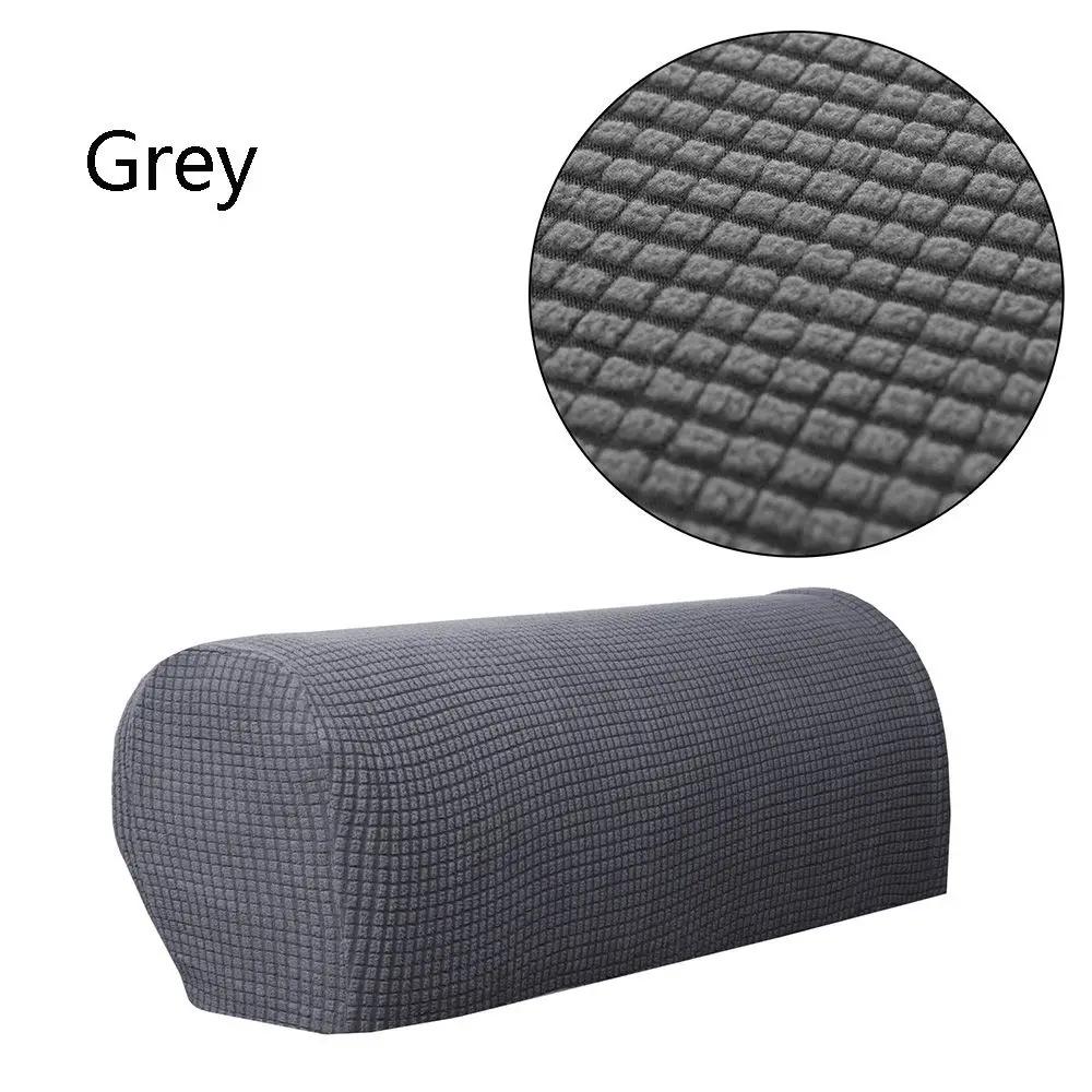 2PCS/SET Sofa Armrest Covers Fleece Premium Armrest Covers Stretchy Chair Sofa Couch Arm Protector Stretch To Fit