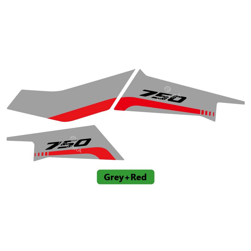 

POSFIRA Motorcycle Swingarm Sticker Vinyl Decals for Honda Forza 750 Forza750 2026 2025 2024 NSS 750 Accessories 750-Grey-Red
