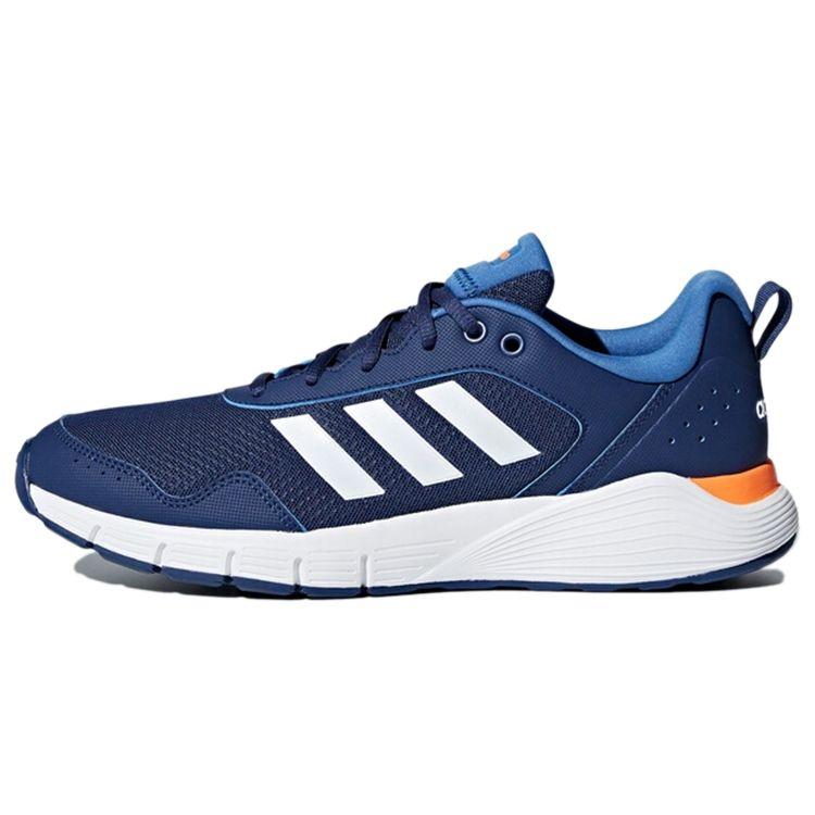 

Adidas Fluidcloud Neutral Comfortable Simple Fabric Cushioning Breathable Low-Top Marathon Running Shoes Men Running Shoes Blue CG3822 40