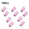 10Pcs NEW Quick-Release Shoelace Buckle Aluminum Metal Buckle Men's and Women's Sneakers Elastic Shoelaces Accessory