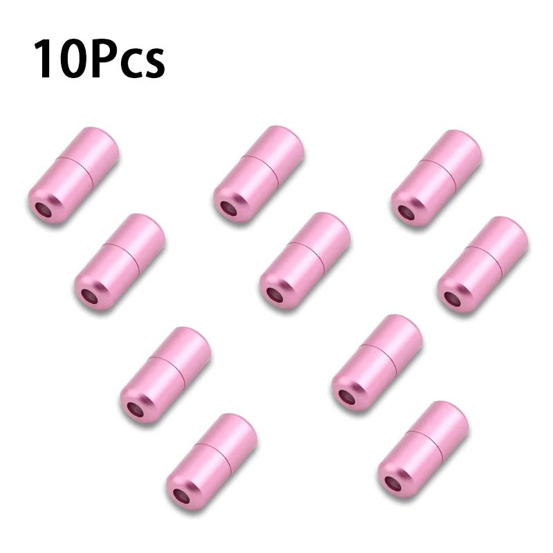 10Pcs NEW Quick-Release Shoelace Buckle Aluminum Metal Buckle Men's and Women's Sneakers Elastic Shoelaces Accessory