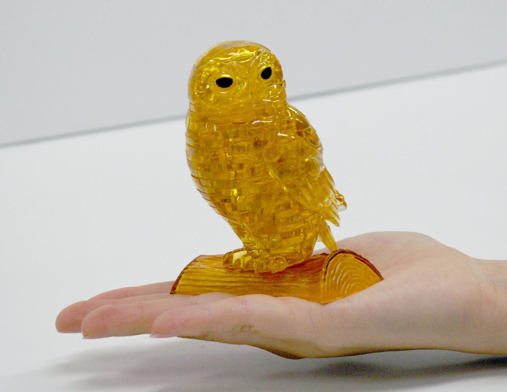 Crystal Puzzle Owl Gold 42-piece