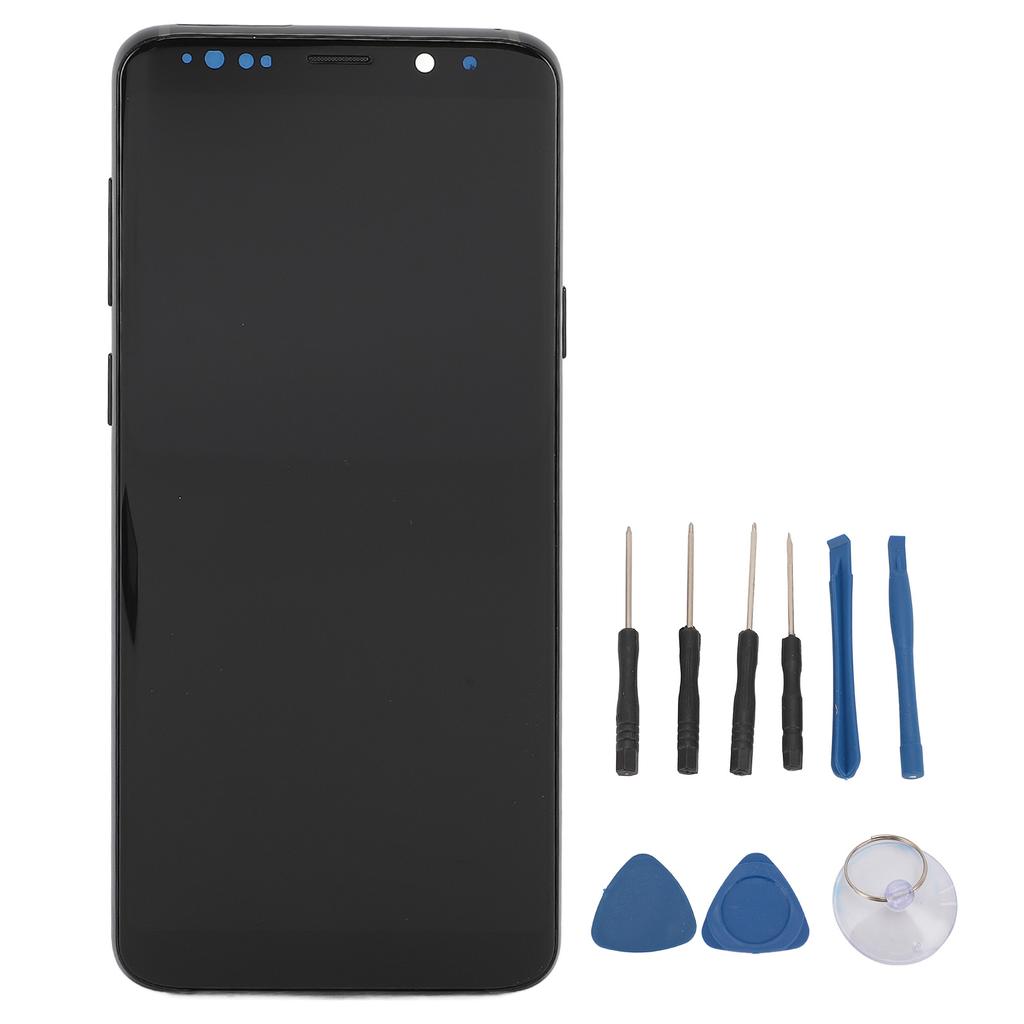 Telefon TFT-Bildschirmersatz für Galaxy S9 Plus Dünner Rahmen Touchscreen-Display Digitizer-Baugruppe Reparaturteile