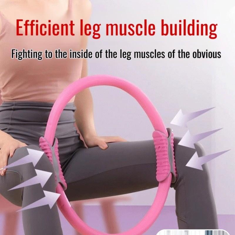 Exercise Leg Muscles Anti-slip Fitness Resistance Circle Multifunctional Leg Yoga Ring Body Beauty Pilates Ring Circle