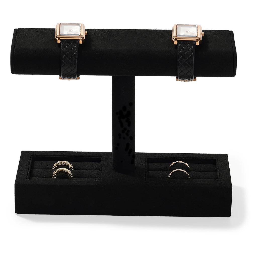 Papten Watch Holds 2 Made of Stylish and Perfect for and J00402 Stand, Watches, High-Quality Microfiber, Display, Storage, Photography, Gifting, More,