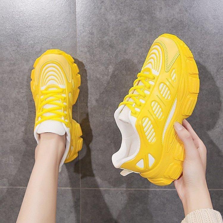 Breathable Female Vulcanized Shoes Women's Autumn Sneakers Fashion Lace Up Woman Running Shoes Cushioning Casual Shoes