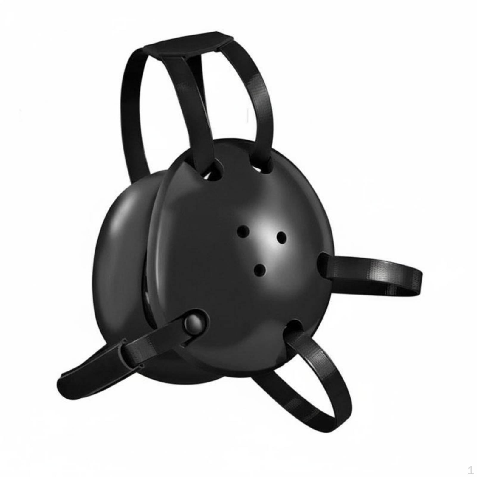 Wrestling Headgear Soft Chin Cup Jiu Grappling Ear Cover Adjustable Straps MMA Protector for
