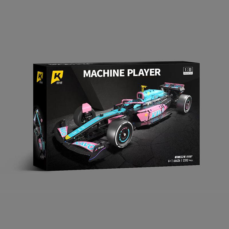 New Racing Car Building Set Building Blocks Car Assembly Cool Collection Display Model Car Kit Boy Children's Toy Birthday Gift