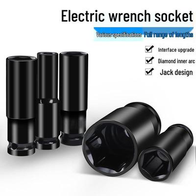 Elektrische steeksleuteldopset: 6-kantkop 8-32mm voor Schroef, Moer, Boor & Lucht slagmoersleutel