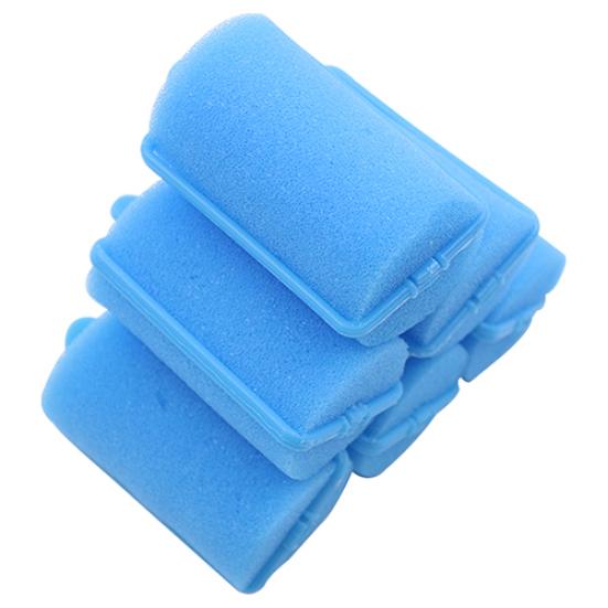 6Pcs Fashion Sponge Foam Hair Curlers Rollers Twist Salon Hairs Styling Tools