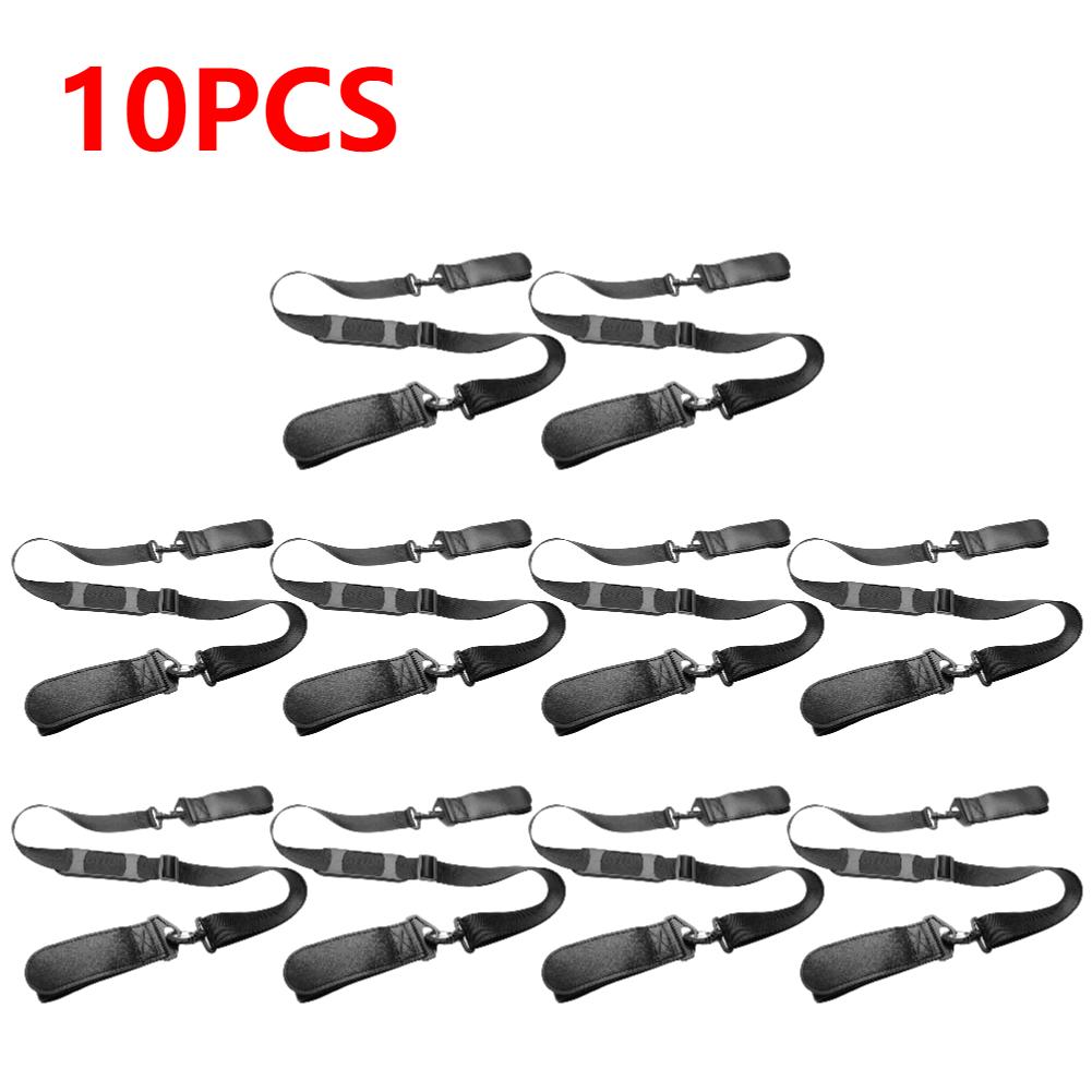 1-10PCS Adjustable Ski Borad Carrying Strap Portable Skiing Pole  Strap Skiing Reinforced Shoulder Hand Carrier Leash