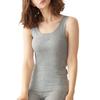 Tank Top Bra Top Kirei Labo Fitte Cotton Blend Seamless Inner Padded New Gray Mocha LL Women's