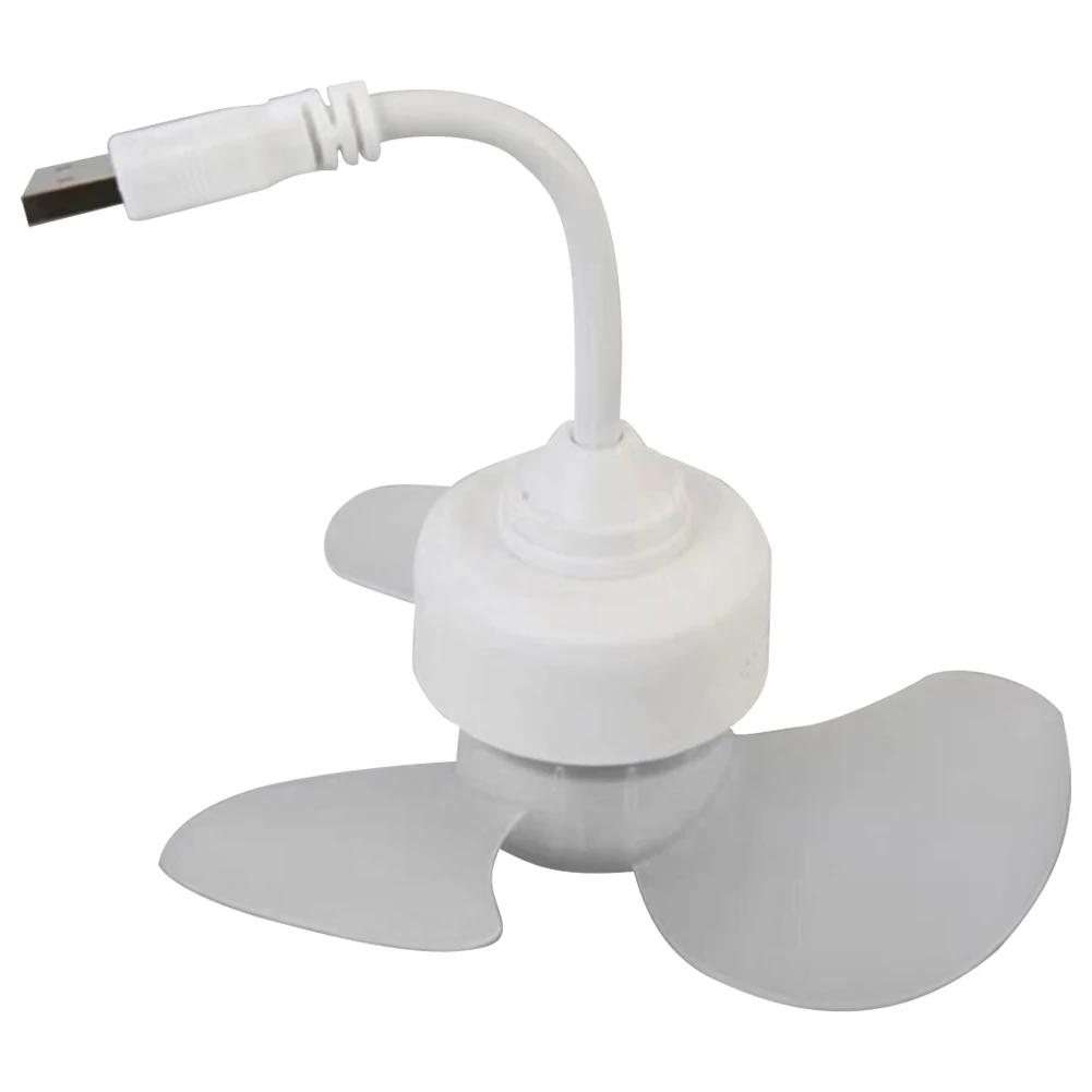 Světlo vnitřního stropního ventilátoru E27/žárovka USB Ventilátor s nástavcem na zásuvkovou hadici Malý stropní ventilátor Světlo pro obývací pokoj ložnice