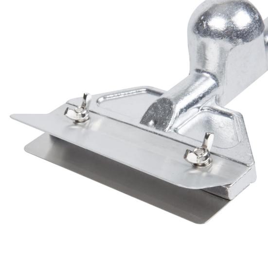 1 Set Grill Tools Grill Scraper Edge Sharper Blade Replacement Stainless Steel Outdoor Barbecue Cleaning Tools Heavy Duty BBQ Accessories