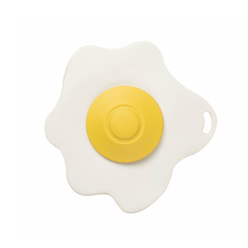 

Poached Egg Floor Drain Cover Filter Anti-Clogging Bathroom Anti-Insect And Deodorizing Silicone Sewer Bathroom Seal A