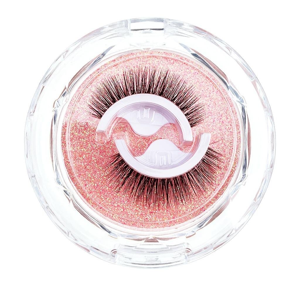 with Spare Tape Glue Free False Eyelashes Long Lasting False Eyelash Clusters  Makeup Tools