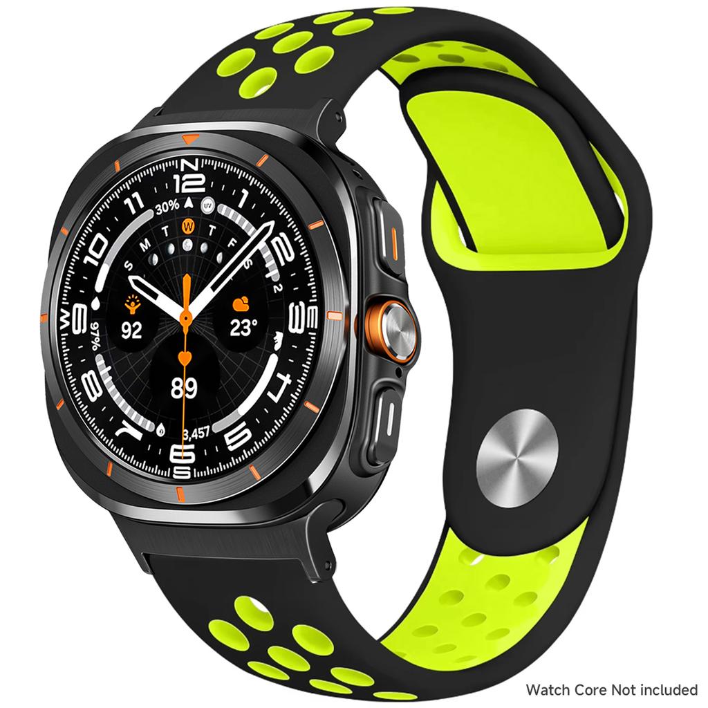 Silicone Strap For Samsung Galaxy Watch 8 40mm 44mm 8 Classic 46mm Sports Breathable Bracelet For Galaxy Ultra 2025 47MM Band