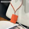 2025 Genuine Leather Women Wallets With Leather Hanging String First Layer Of Cowhide Passport Cards Holder Portable Short Purse