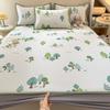 New Cute 3-Piece Ice Vine Cooling Mat Pillowcase & Bed Sheet Set with Digital Print - Spring/Summer