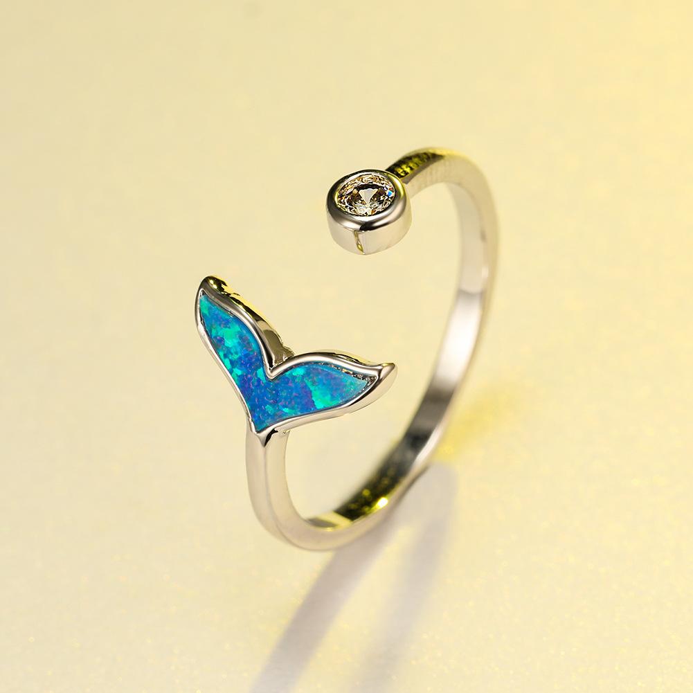 Fiskehale Åpen Ring Delikat Tilbehør for Damer