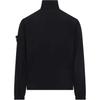 Stone Island Zip Logo Stand Collar Long Sleeve Jacket Men jackets L1S151200036S0375V0029
