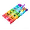 Portable Button-Press Lid Pill Box Weekly Travel Pill Cases Box 14 Grids Pills Container  Men/Women