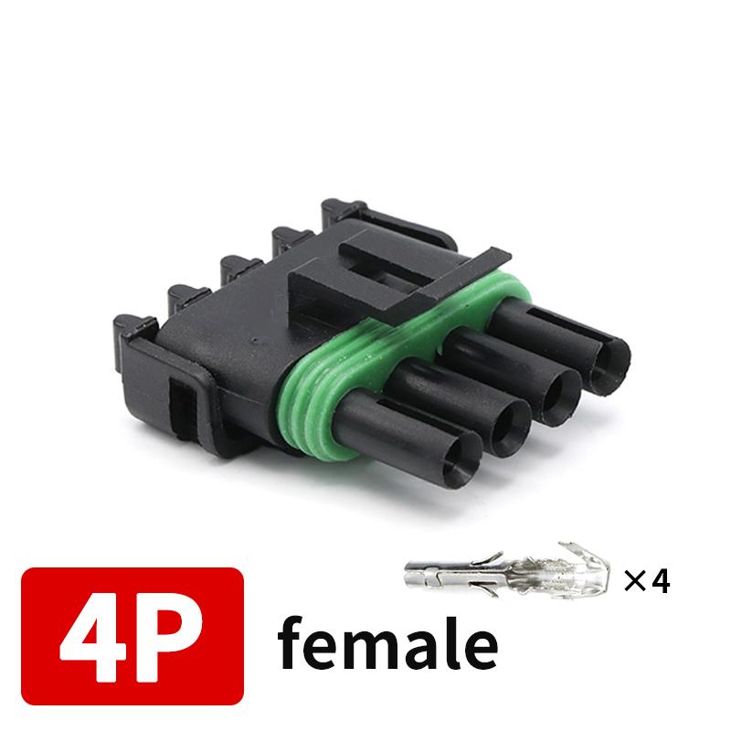 Delphi 2.5 Serie Automobil Wasserdichter Stecker 1/2/3/4/6-Pin Stecker und Buchsen Haltech MAP TPS Kabelstecker für GM