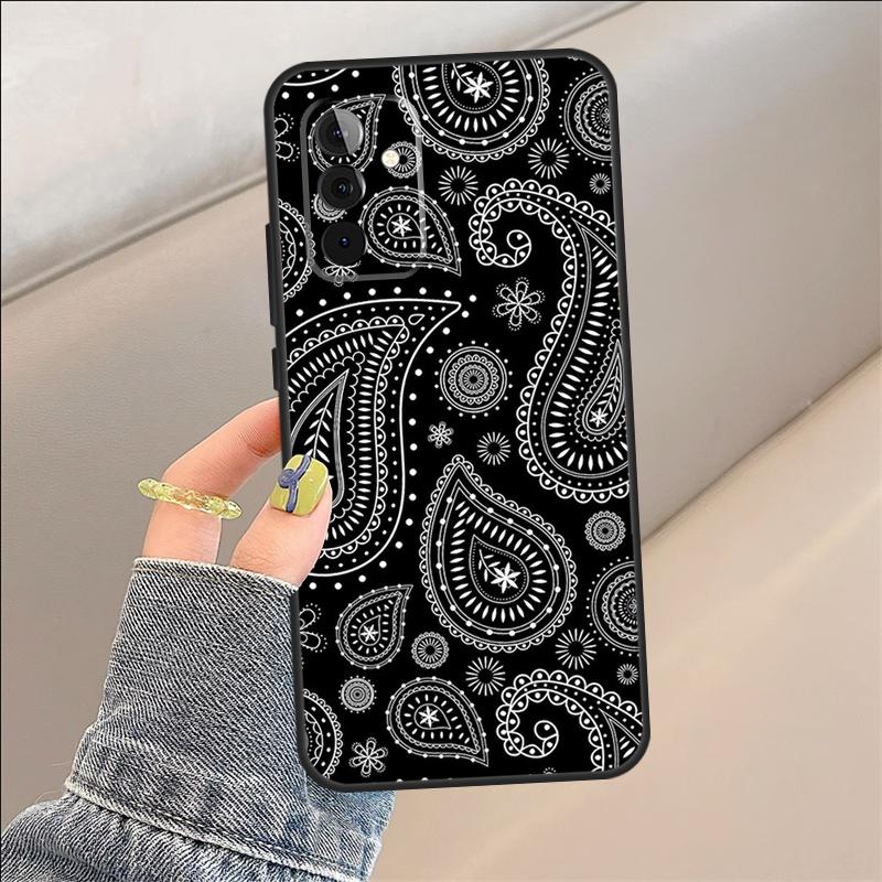 Paisley Bandana Case For Samsung Galaxy A22 A05 A53 A33 A06 A26 A16 A56 A36 A05 A32 A52 A54 A34 A14 A55 A15 A35