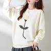Yuzhaolin Women's Crew Neck Long-Sleeve Top
