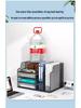 Multi-layer Desktop File & Bookshelf Organizer