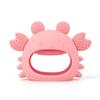 Cartoon Crab Baby Teether Toy Silicone Baby Pacifier New Infant Grinding Gum  for Newborn Infant