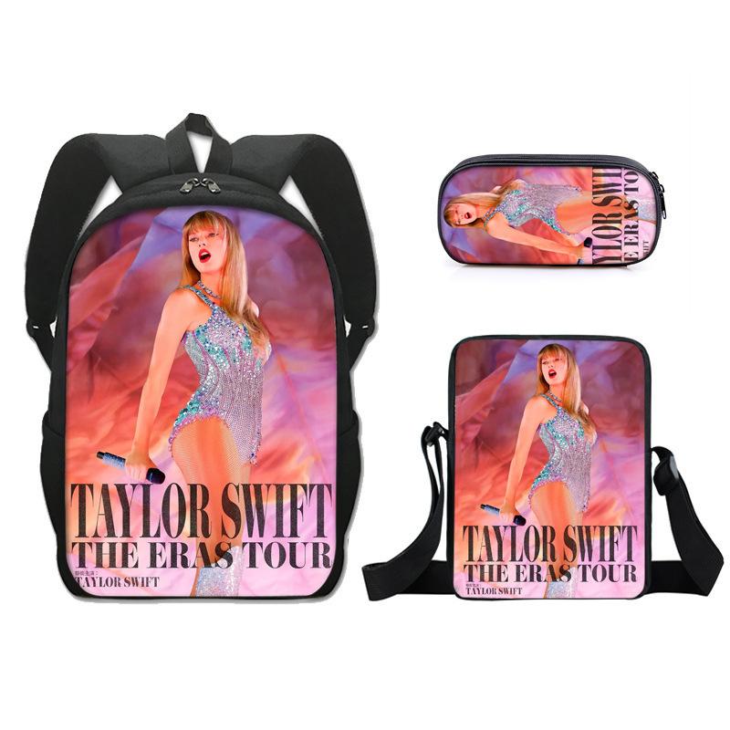 Taylor Swift Taylor Swift Zaino Scolastico Zaino per Bambini Piccola Borsa a Tracolla Astuccio Zaino
