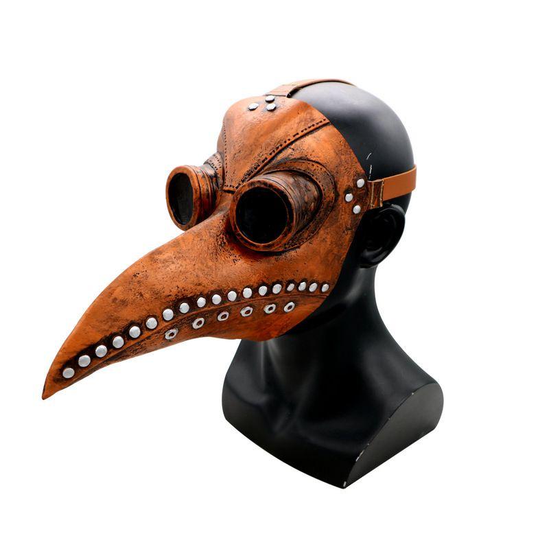 Intricately Designed Plague Doctor Bird Mask Perfect For Steampunk Halloween Costume