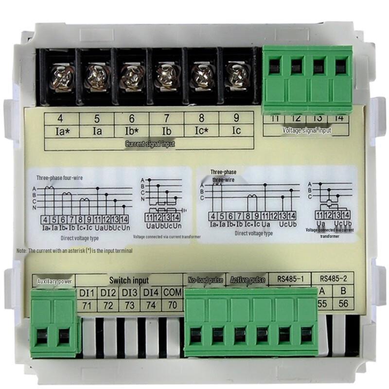 ELECALL Three-Phase Digital Power Meter (CN version)