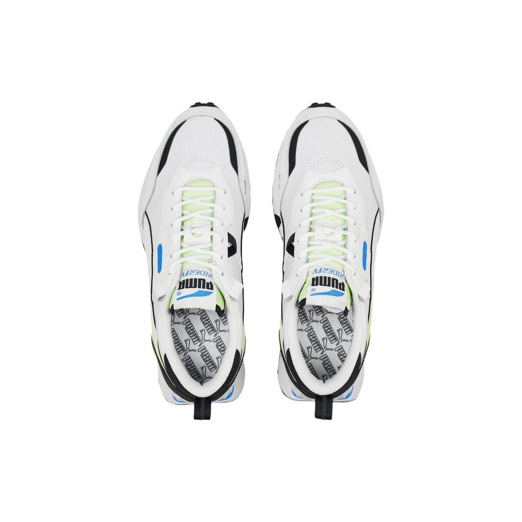 Puma Rider Fv Ultra Fabric Sports Low-Top Lifestyle Shoes Unisex Sneaker White Blue Green 387505-01