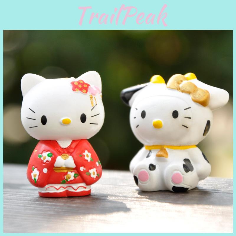 Cartoon Dolls Kimono Anime Accessories Desktop Decorations Toys