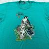Vintage 90er T-Shirt TIERE TUN ETWAS WILDES WILDLEBEN MITTEL/GROSS Natur Ohio