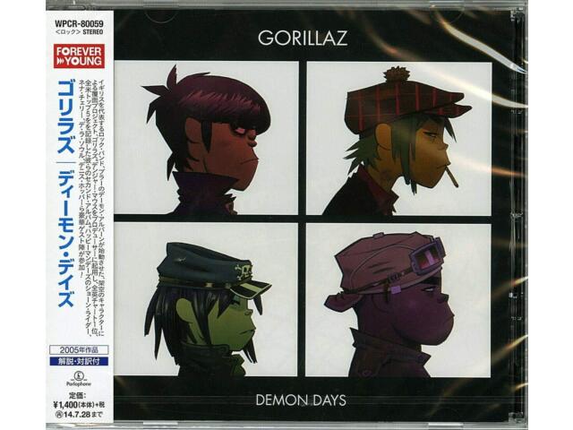 

[CD] Demon Days Limited Edition Gorillaz с японским OBI WPCR-80059 Forever Young