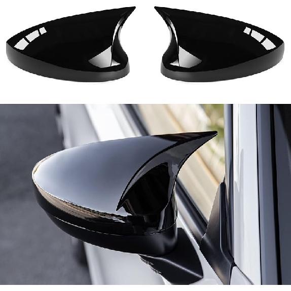 CKE 2pcs Compatible with Honda Civic 2026 2025 2024 Accessories Aggressive Look Sport Door Side Mirror Cover Exterior Rearview Mirror Guard Cover